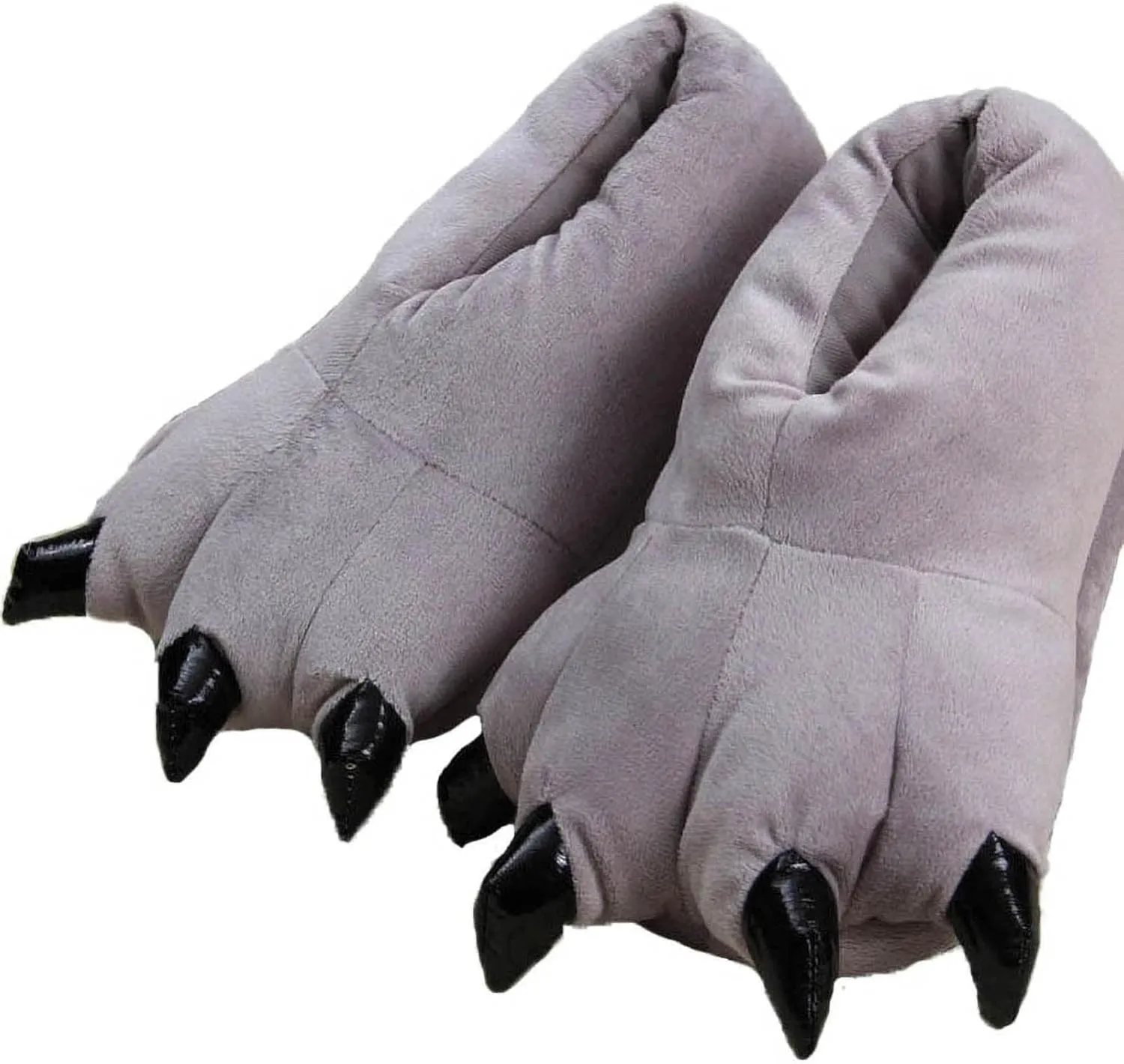 acdiac Unisex Soft Monster Claw Slippers Fun Dino Slippers Animal Paw Shoes For Men Women Boy Girl With Home Halloween Party Cosply Costume Footwear