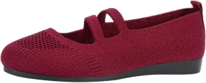 AMDBEL Ballet Flats Shoes for Women Dressy Women's Flat Dress Shoes Black Ballet Shoes Dress Shoes Suede Bow Round Toe Flats