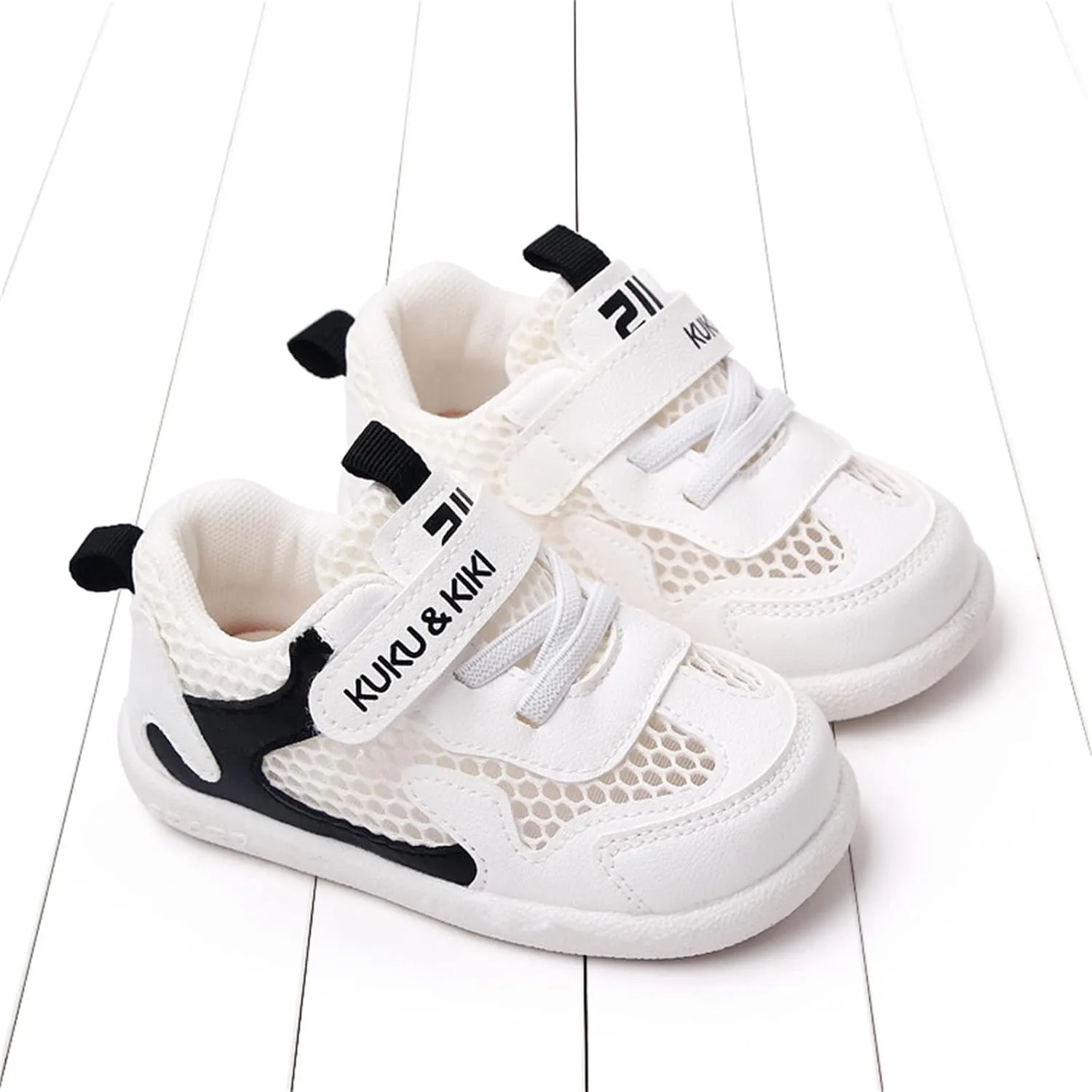 Baby Boys Girls Mesh Breathable Sneakers Non-Slip Soft Sole Lightweight Walking Shoes Toddler Sport Trainers