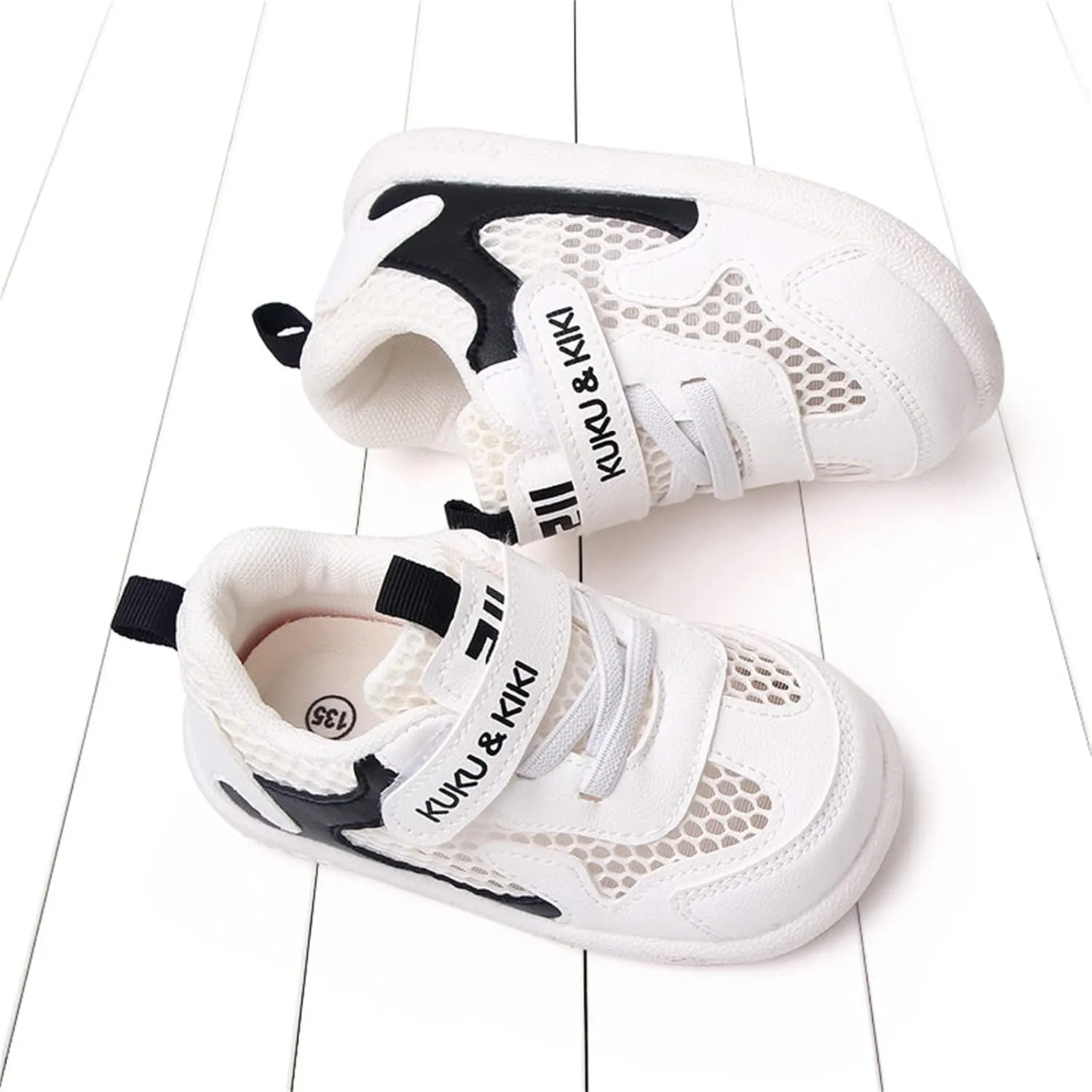 Baby Boys Girls Mesh Breathable Sneakers Non-Slip Soft Sole Lightweight Walking Shoes Toddler Sport Trainers