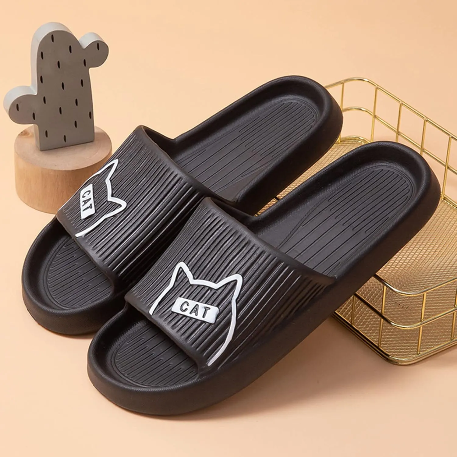 Bathroom Slippers Men Shower Shoes Women Mens Slippers Slides for Women Gym Indoor Outdoor Ultimate Comfort
