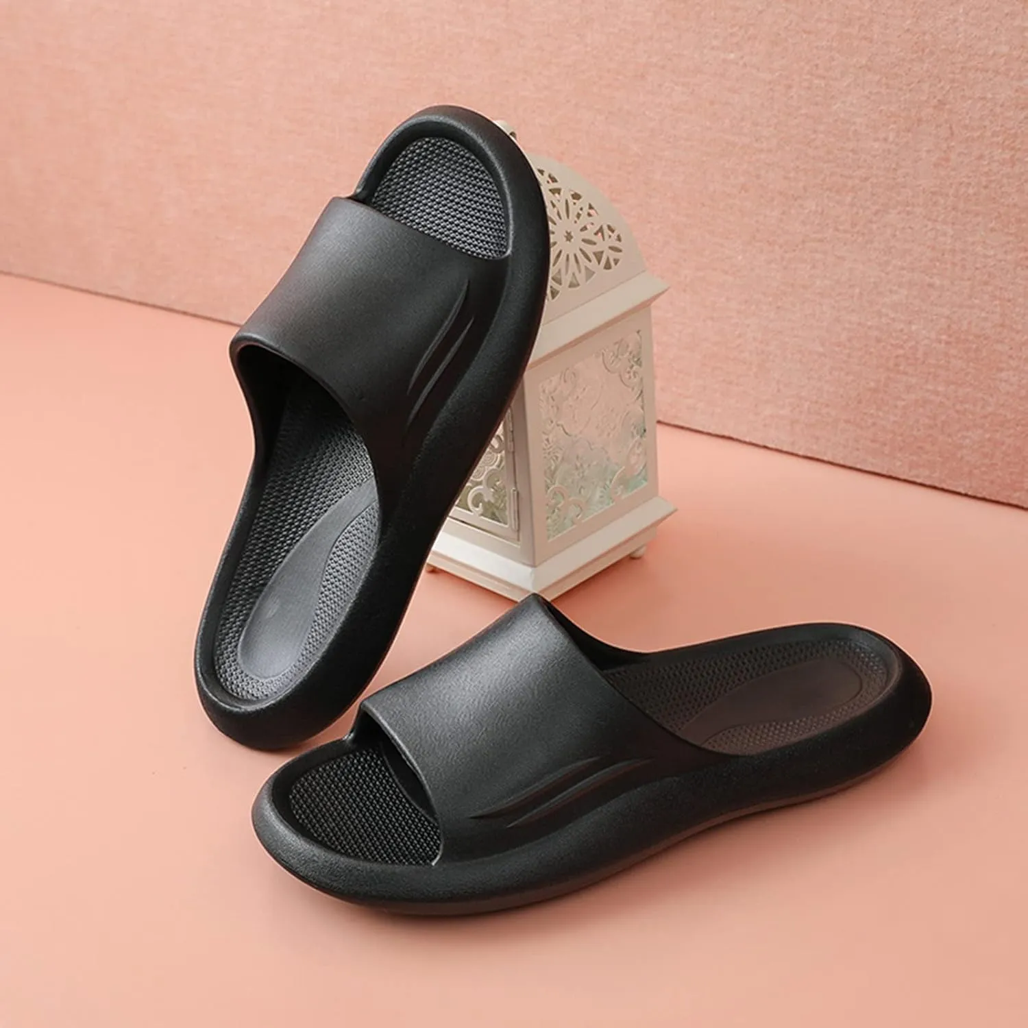 Bathroom Slippers Men Shower Shoes Women Slides for Men Slides for Women Travel Beach House Slippers
