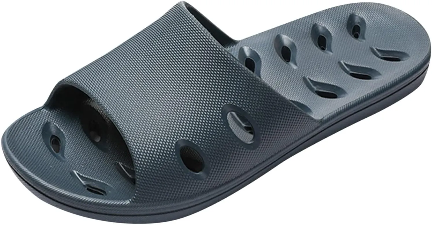 Bathroom Slippers Men Slides for Women Mens Slippers Womens Slides Lightweight Beach Bathroom