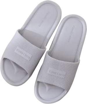 Bathroom Slippers Men Womens Slides Slides for Men Shower Shoes Women Indoor Outdoor Beach Drainage Hole Slippers