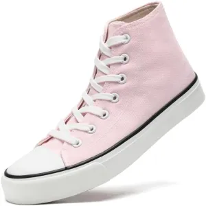 Canvas High Top Sneakers for Women Men Classic Lace Up Canvas Shoes Womens Mens Fashion High Top Sneakers Casual Tennis Walking Shoes