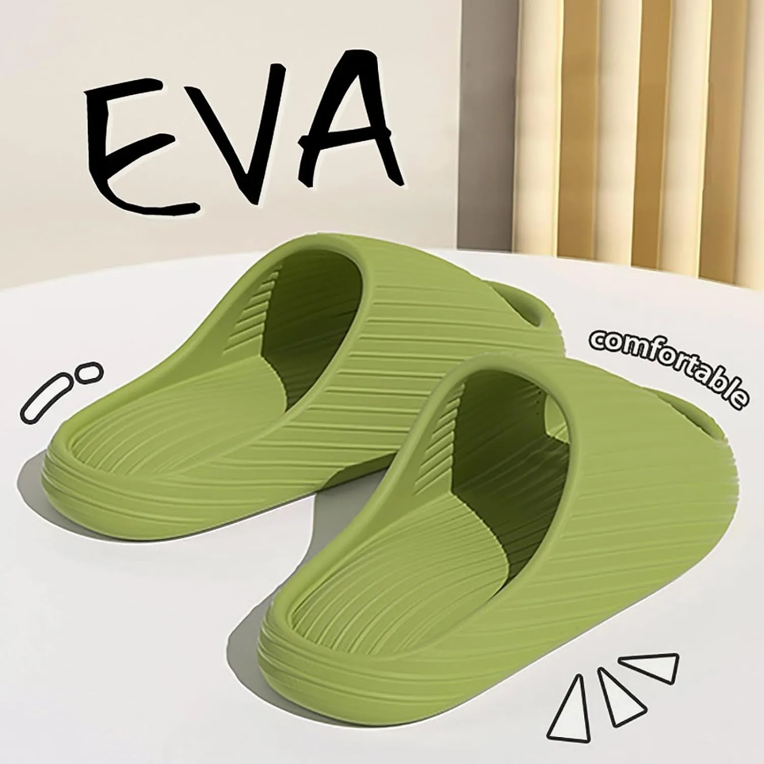 Cloud Slippers for Men Slides for Women Mens Slippers Shower Shoes Women Ultimate Comfort Quick Drying Beach