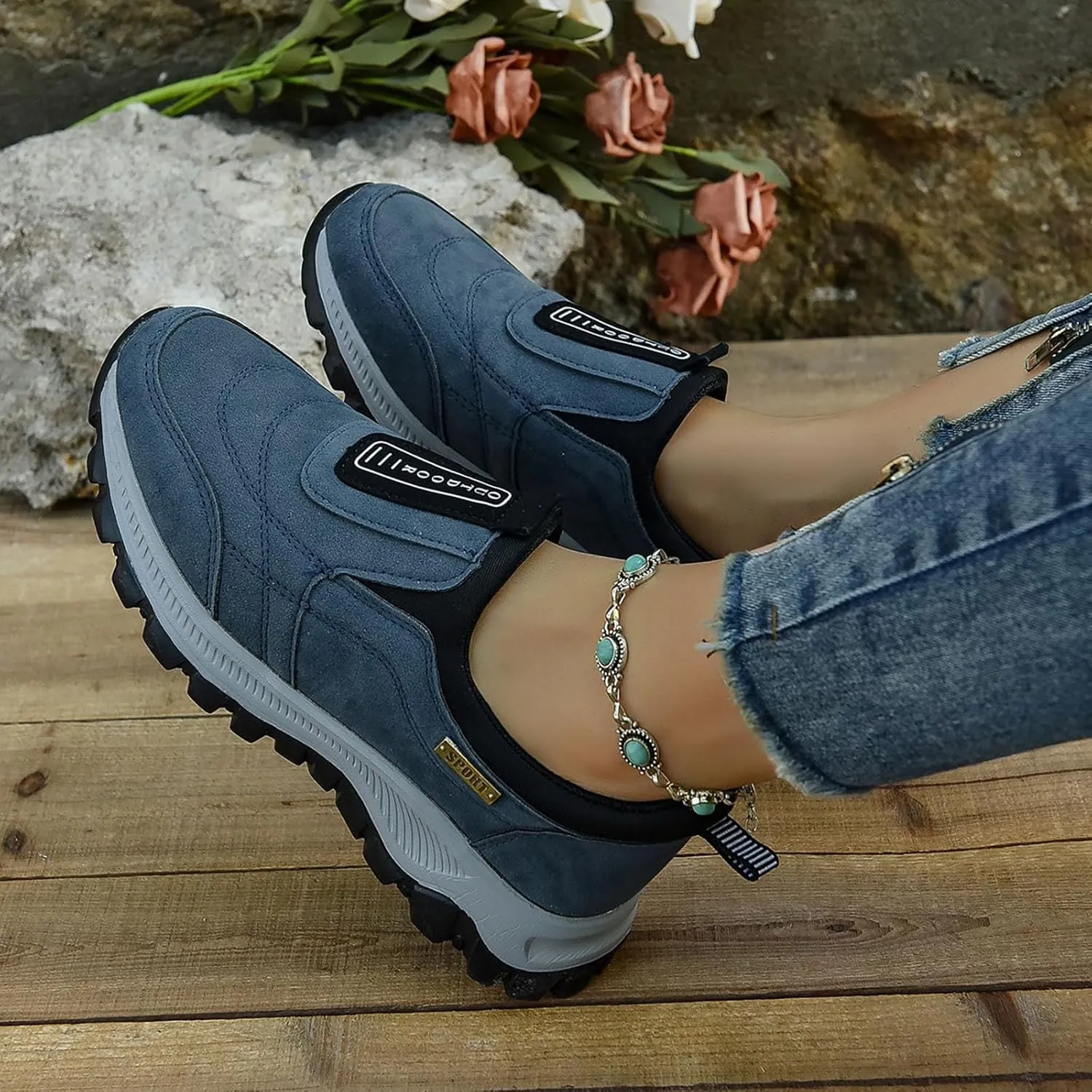 Couple Models Casual Single Shoes Foreign Trade Women Outdoor Hiking Running Sports Shoes Women Shows Sneaker