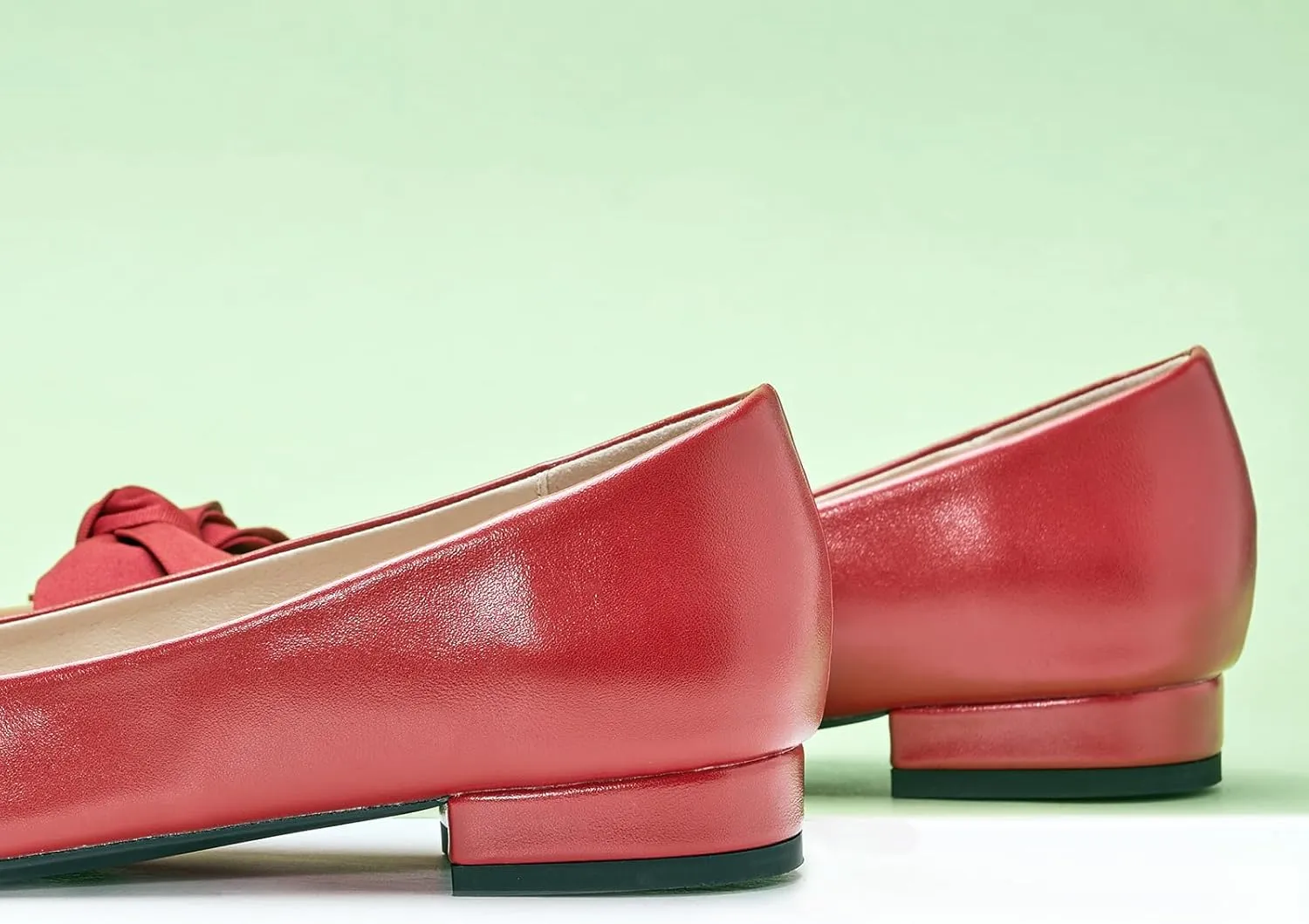 C.Paravano Pointy Bow Flats Women's Flats Ballet Shoes for Women