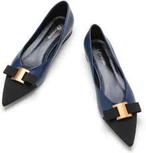 C.Paravano Womens Flats I Flat for Women Leather I Pointed Toe Flats I Ballet Flats for Women I Slip on Dressy Flats