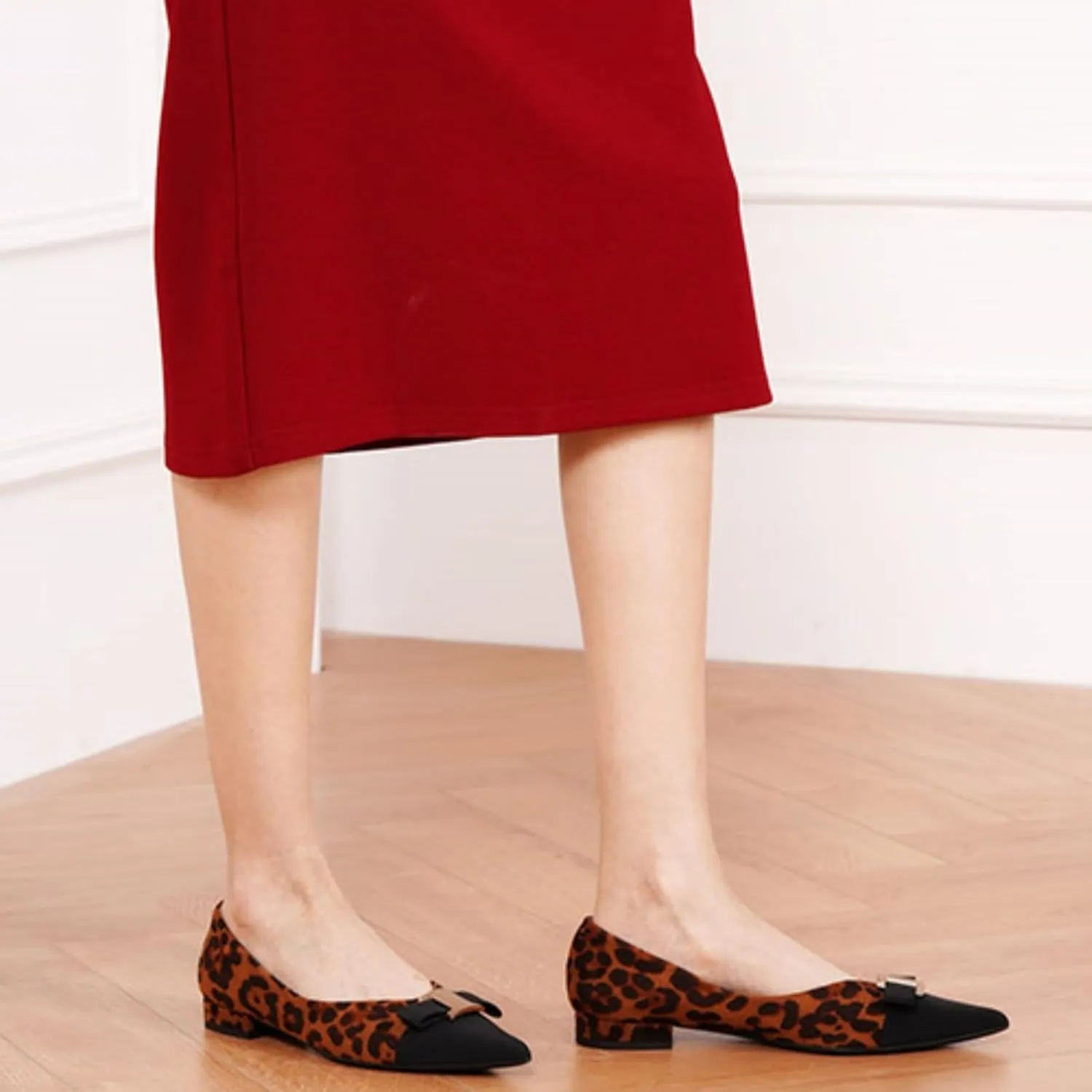 C.Paravano Womens Flats I Flat for Women Leather I Pointed Toe Flats I Ballet Flats for Women I Slip on Dressy Flats