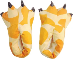 FashionFits Unisex Soft Plush Home Slippers Animal Costume Paw Claw Shoes