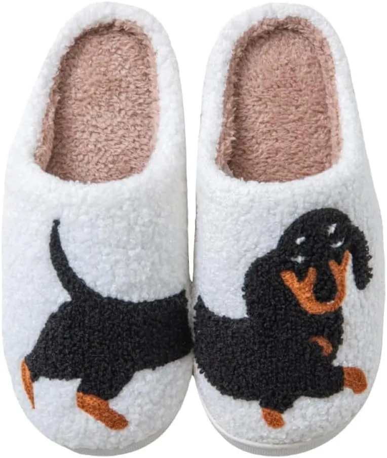 Gaolinci Funny Cat Cotton Slippers, Cute Cat Butt Home Slippers for Women