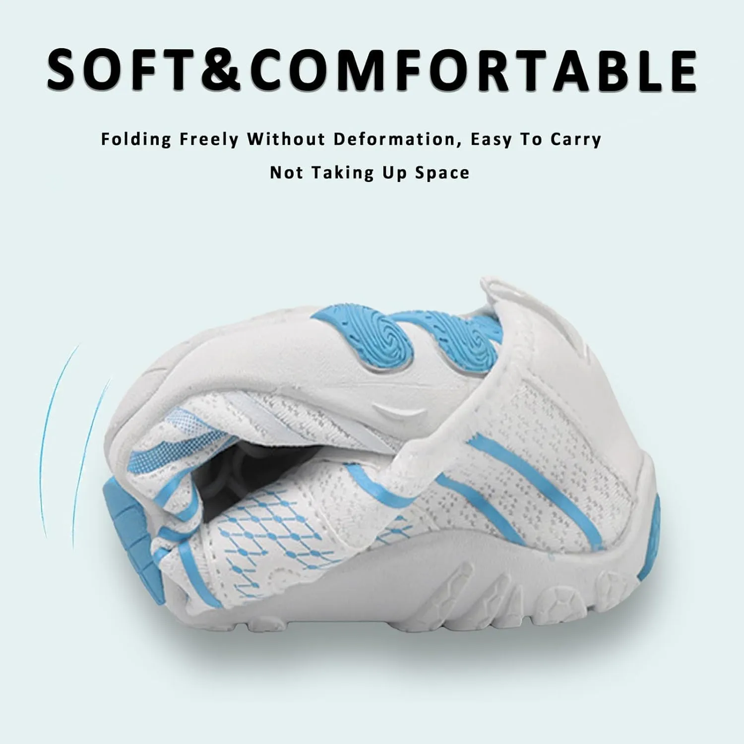 Hike Barefoot Quick Dry Wide Toe Box Non Slip Lightweight Aqua Water Shoes for Women Beach Swim Pool Hiking Walking Kayaking Diving Surfing Athletic Unisex Footwear