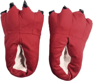 Honeystore Unisex Soft Plush Home Slippers Animal Costume Paw Claw Shoes
