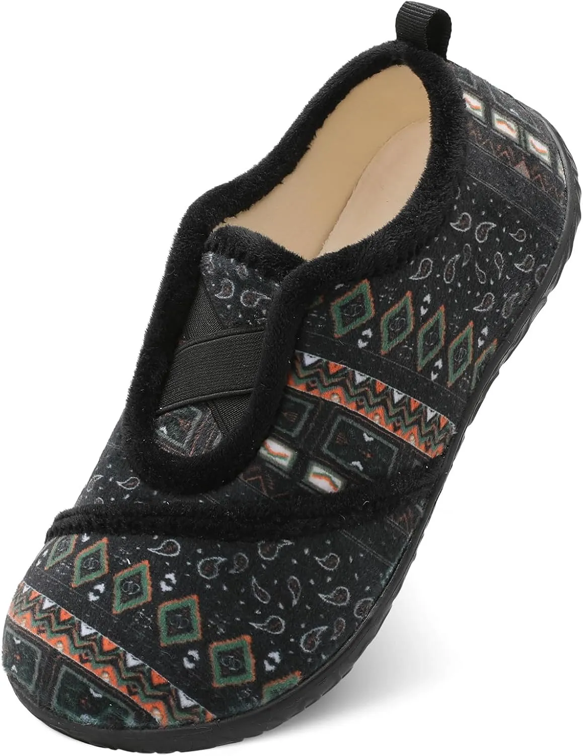 JIASUQI Womens Slippers Fuzzy Slip-on House Shoes Indoor Outdoor Slippers for Women