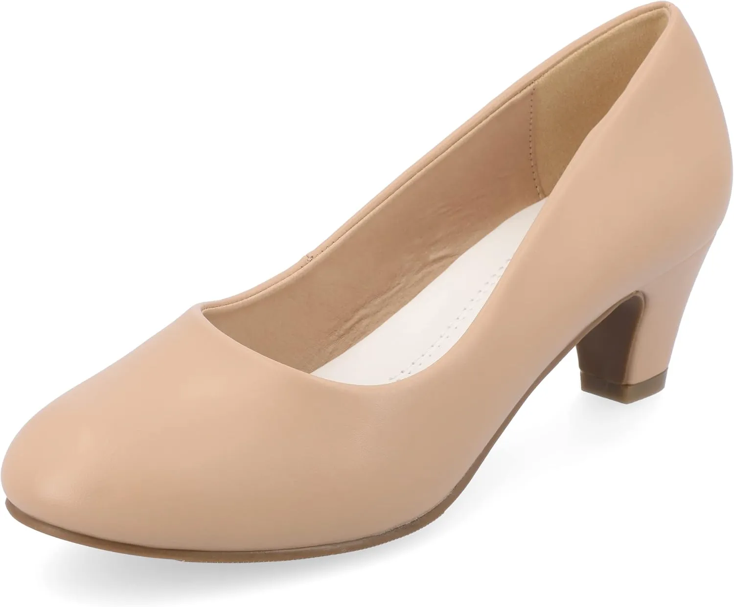 Journee Collection Womens Solid Block Heels