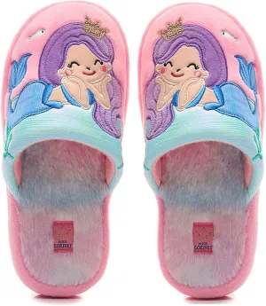 Kids Family Unicorn Slippers Household Anti-Slip Indoor Home Slippers for Girls and Boys