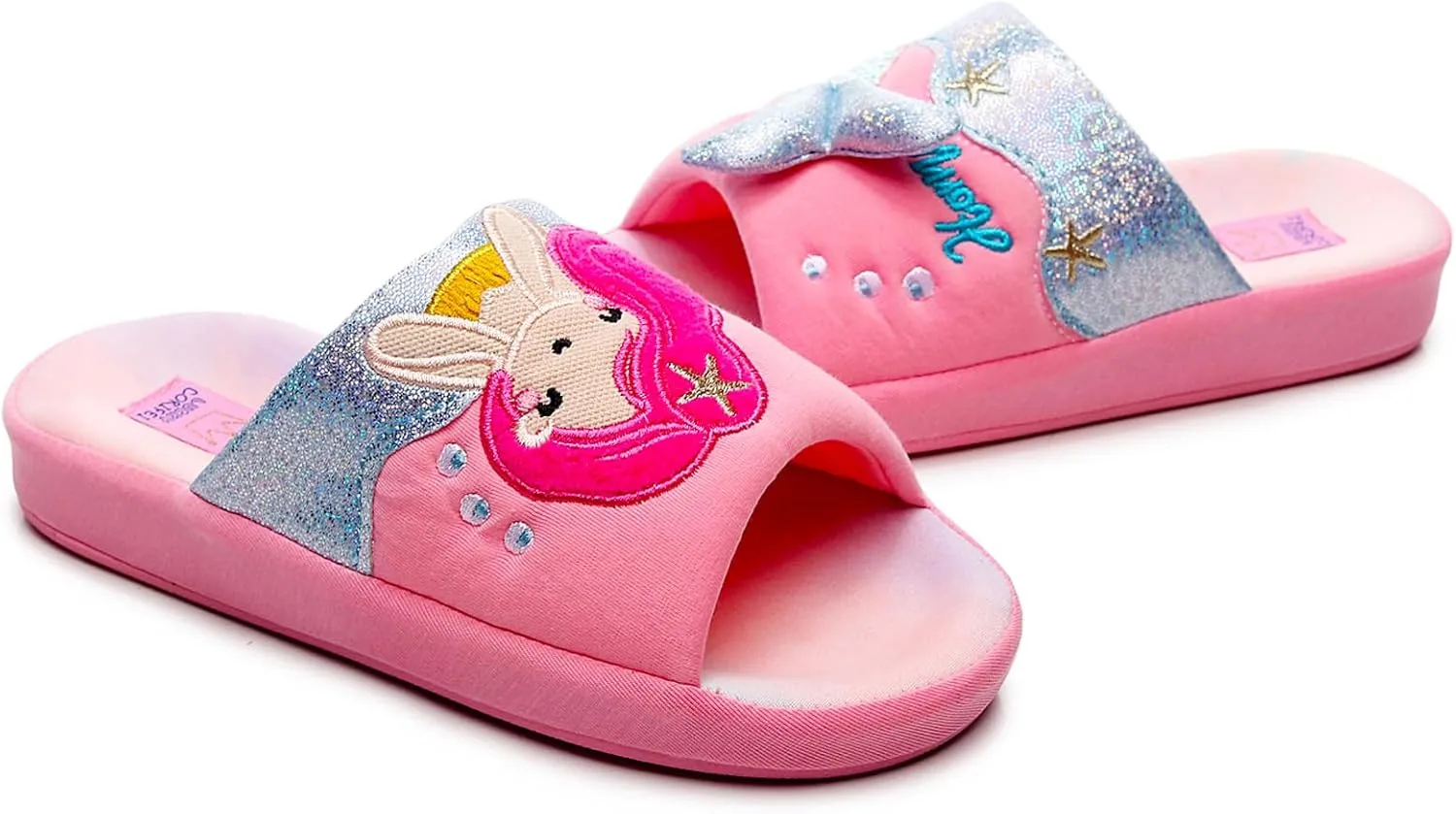 Kids Family Unicorn Slippers Household Anti-Slip Indoor Home Slippers for Girls and Boys