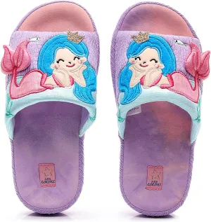 Kids Family Unicorn Slippers Household Anti-Slip Indoor Home Slippers for Girls and Boys
