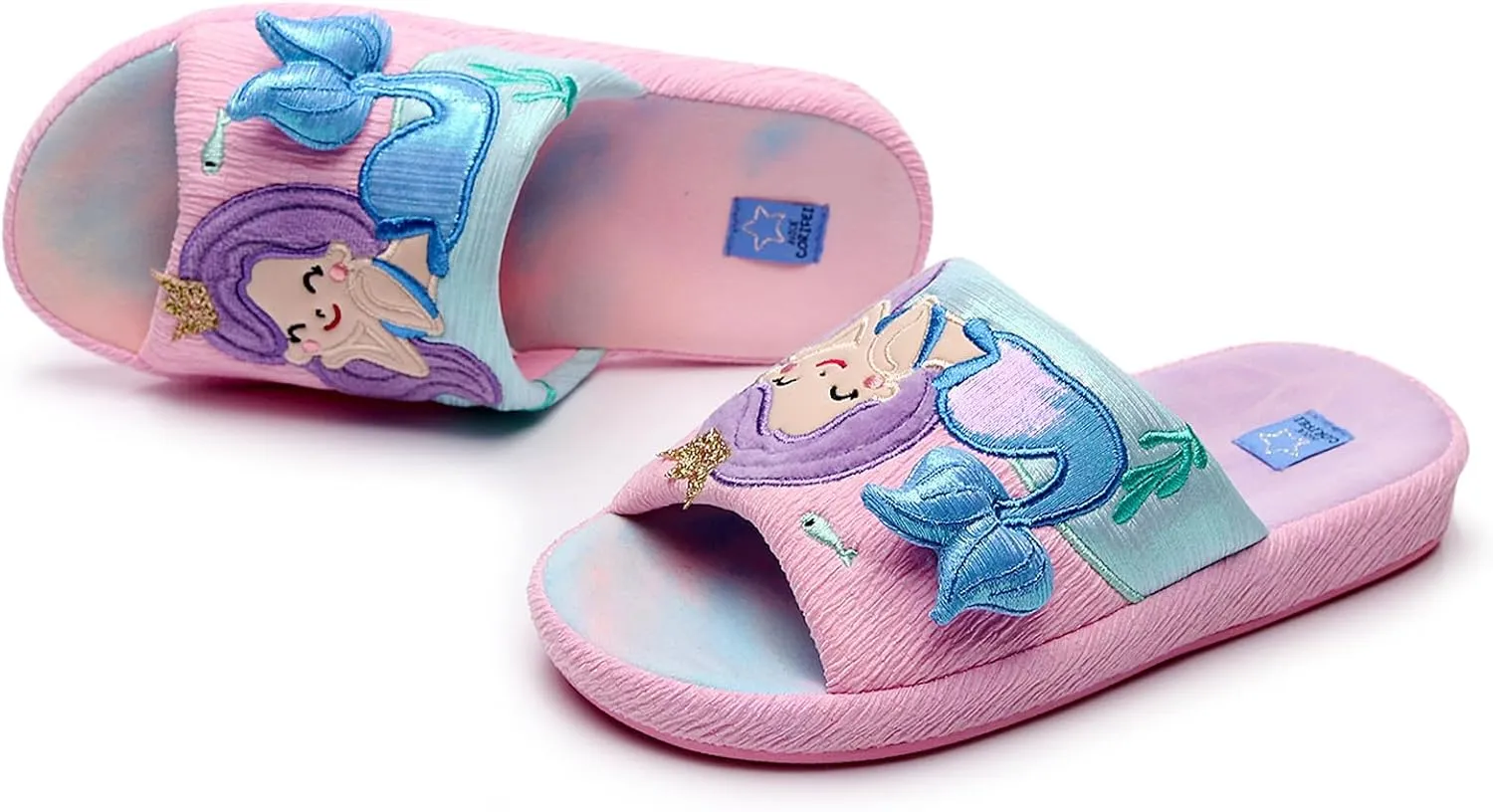 Kids Family Unicorn Slippers Household Anti-Slip Indoor Home Slippers for Girls and Boys
