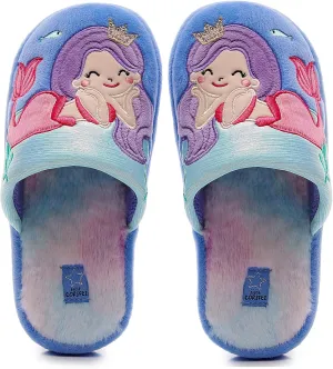 Kids Family Unicorn Slippers Household Anti-Slip Indoor Home Slippers for Girls and Boys