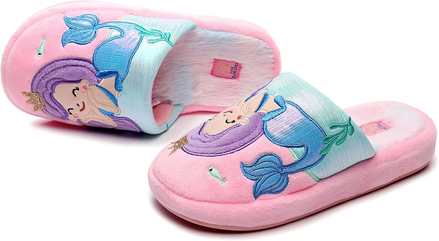 Kids Family Unicorn Slippers Household Anti-Slip Indoor Home Slippers for Girls and Boys