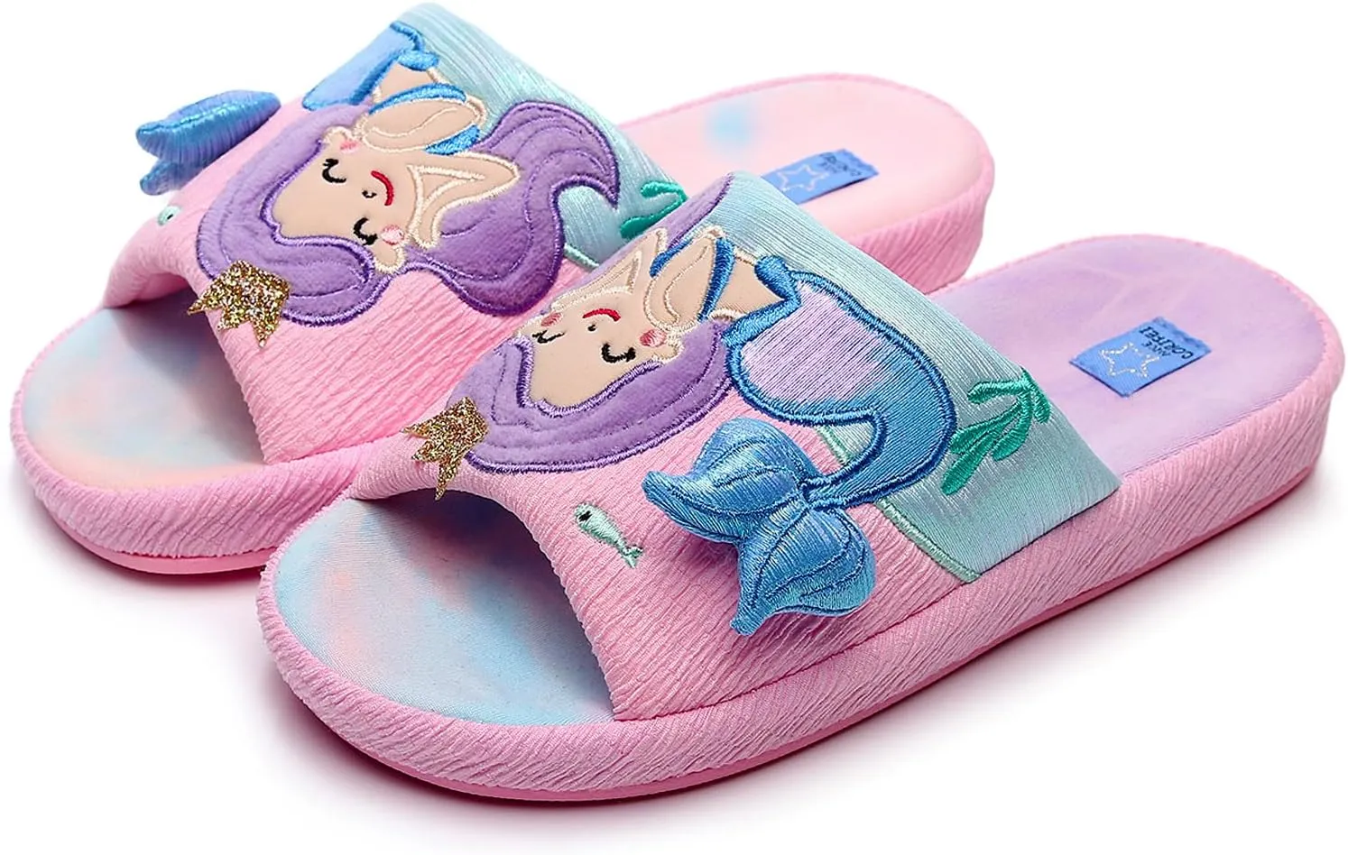 Kids Family Unicorn Slippers Household Anti-Slip Indoor Home Slippers for Girls and Boys