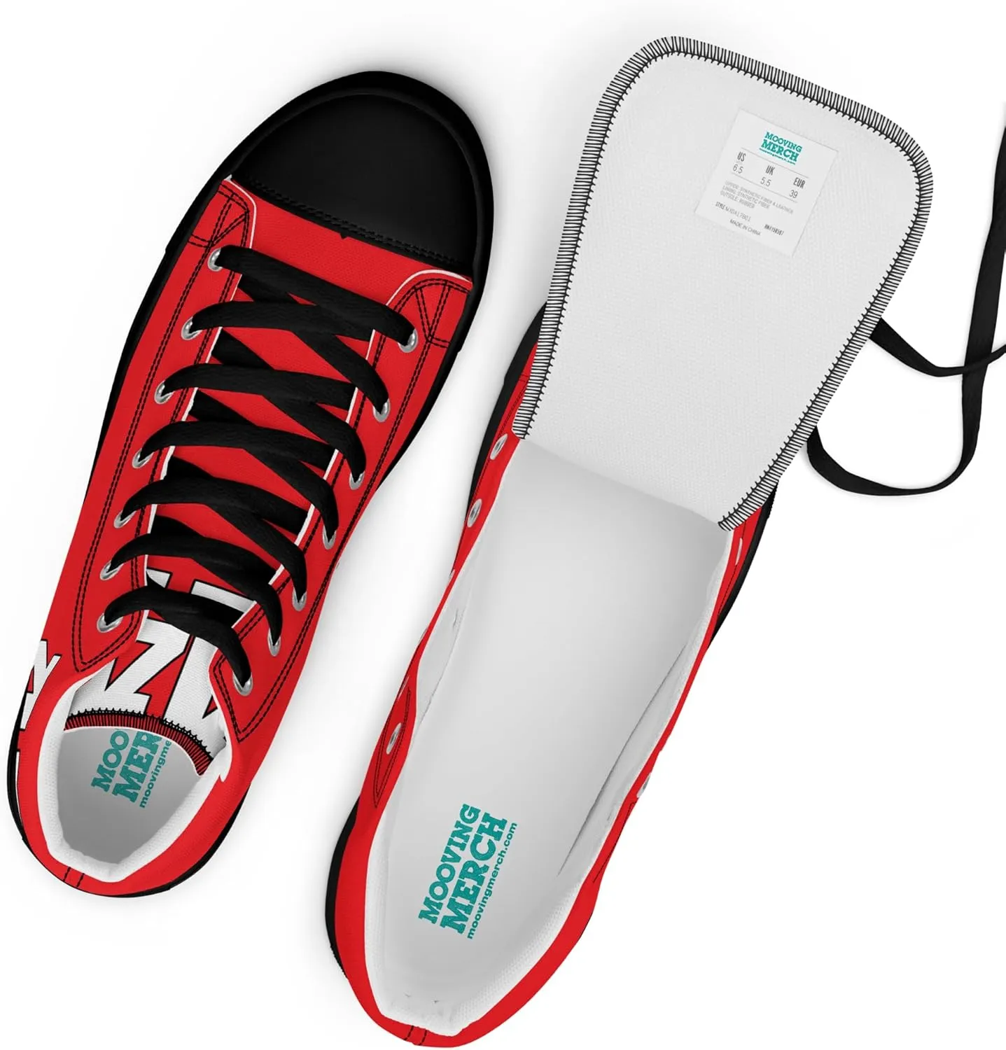 Lewis Hamilton Scuderia 44 Racing Men's High-Top Sneakers