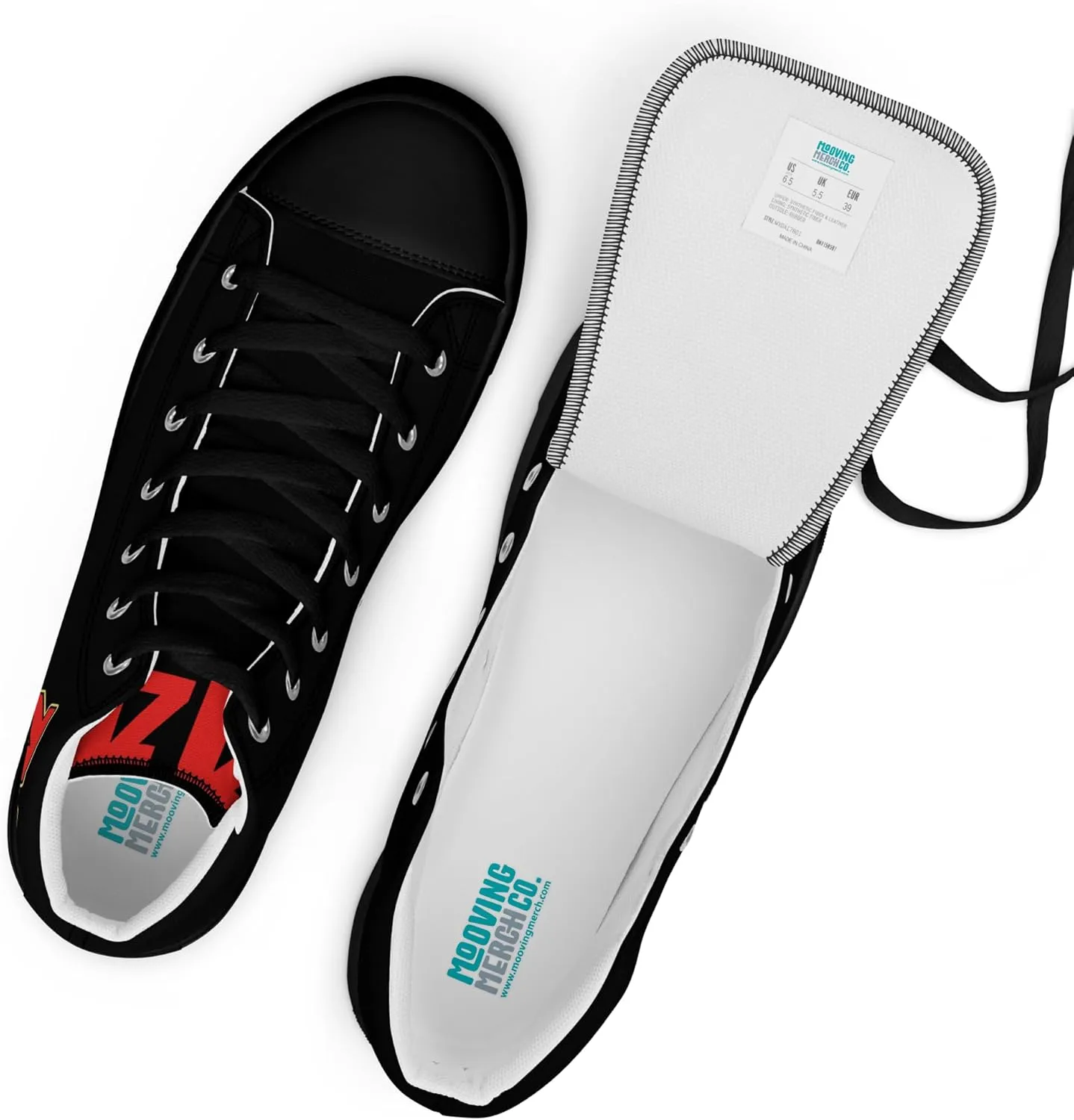 Lewis Hamilton Scuderia 44 Racing Men's High-Top Sneakers