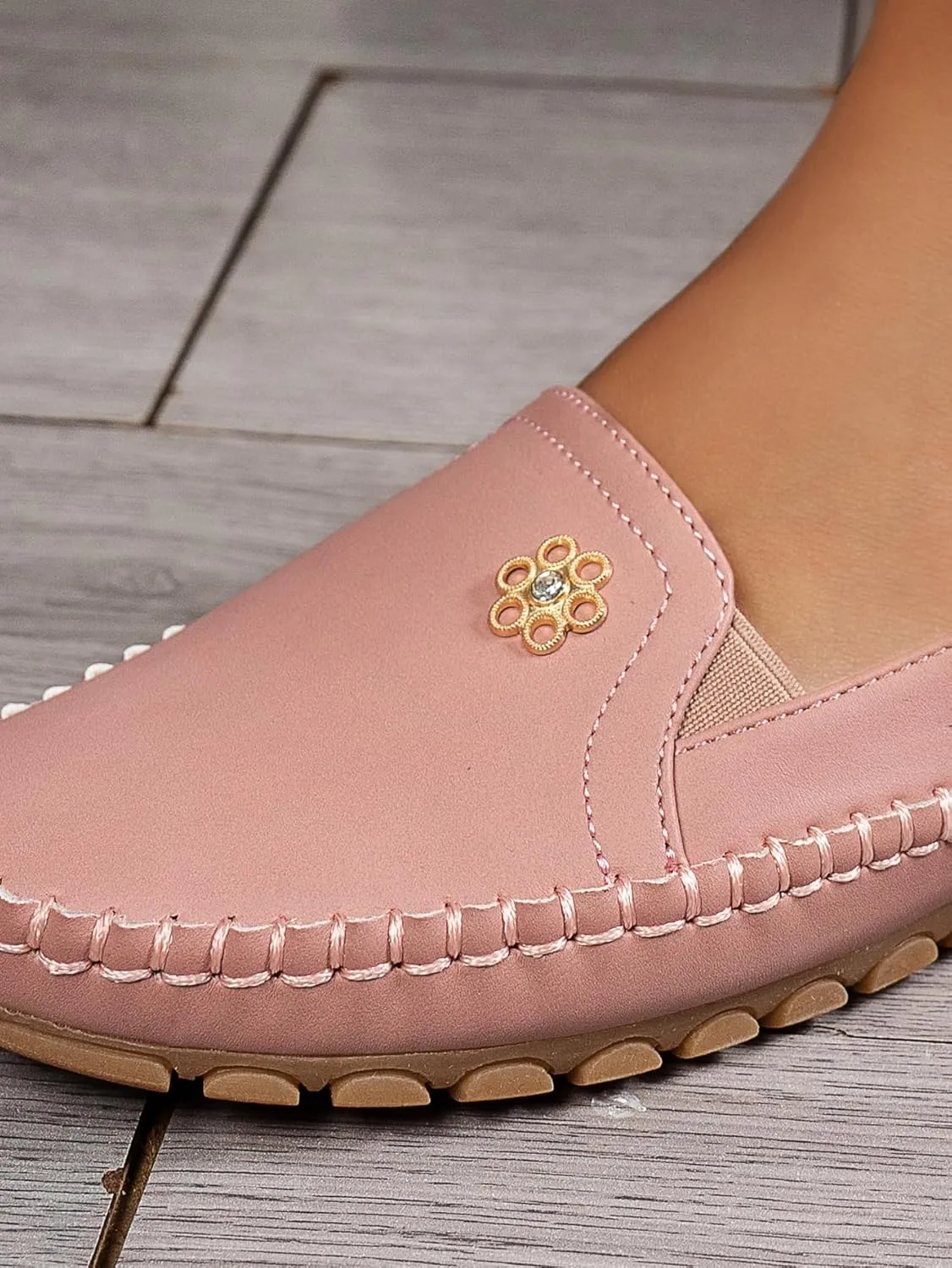 Loafers for Women Business Casual Shoes Comfortable Lightweight Penny Loafers Slip On Work Flats