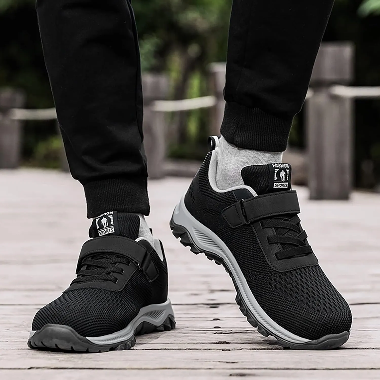 Low Top Breathable Strap Casual Lightweight Sports Men Shoes Men Dress Shoe Casual Sneaker