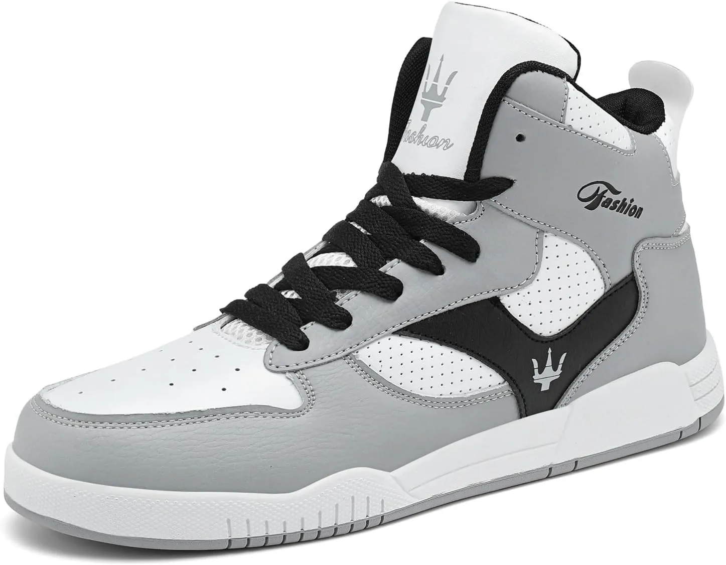 Men's Fashion High Top Sneakers Casual Walking Shoes