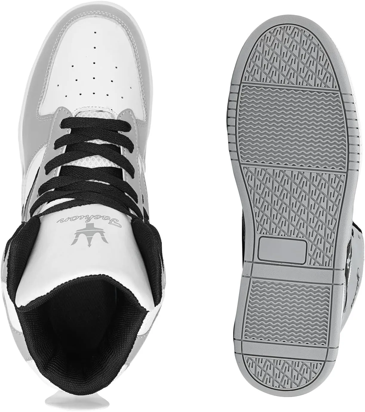 Men's Fashion High Top Sneakers Casual Walking Shoes