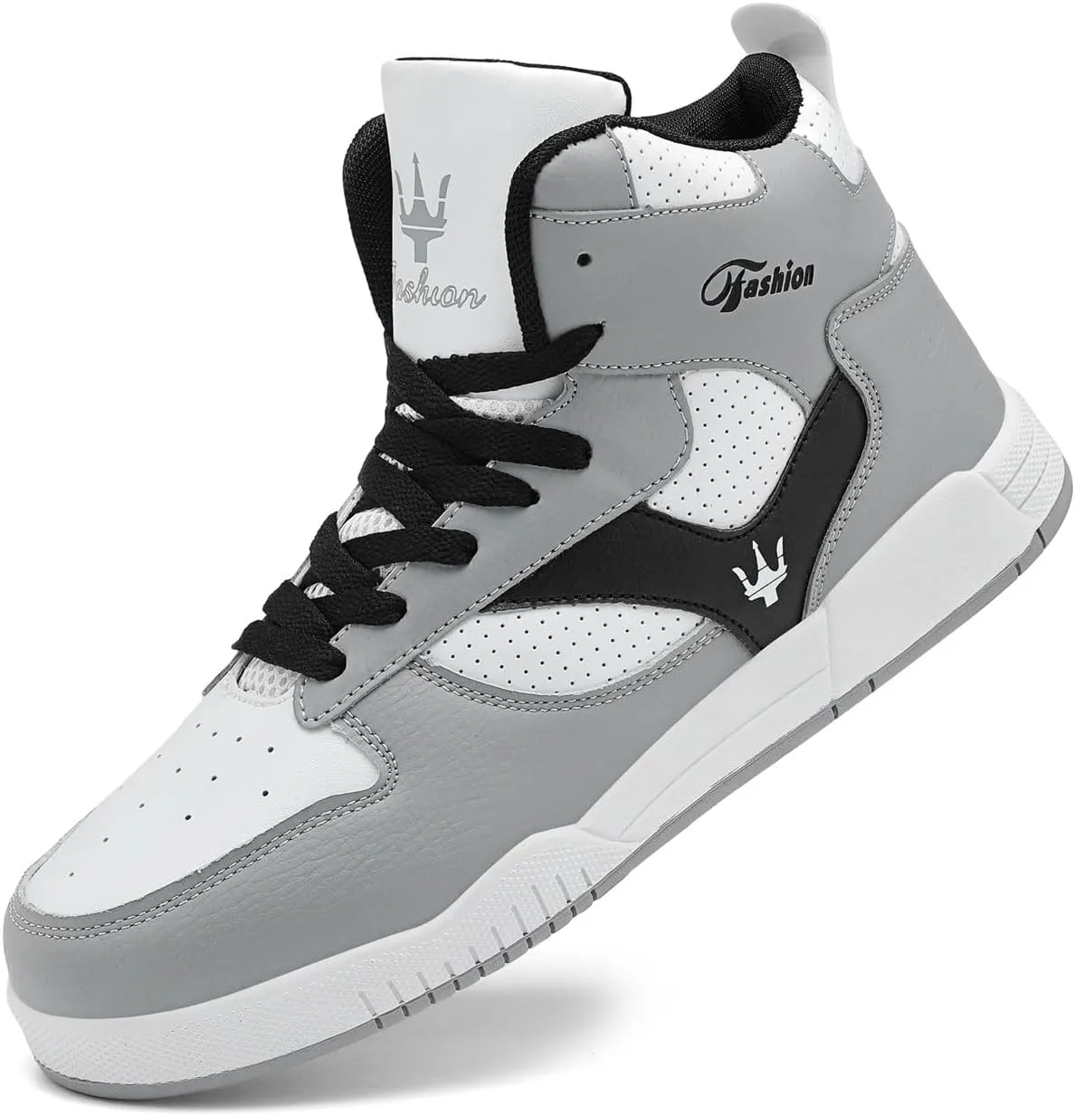 Men's Fashion High Top Sneakers Casual Walking Shoes
