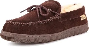 Men's Sheepskin Moccasin Indoor/Outdoor Slippers