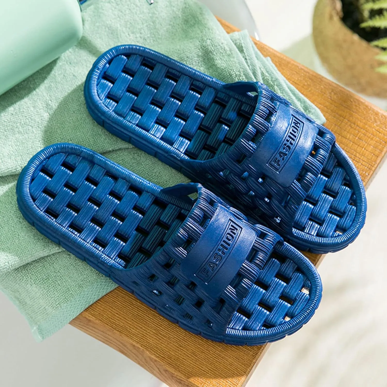 Mens Shower Shoes Shower Shoes Women Bathroom Slippers Men Womens Slides Bathroom Open Toe Beach Slippers