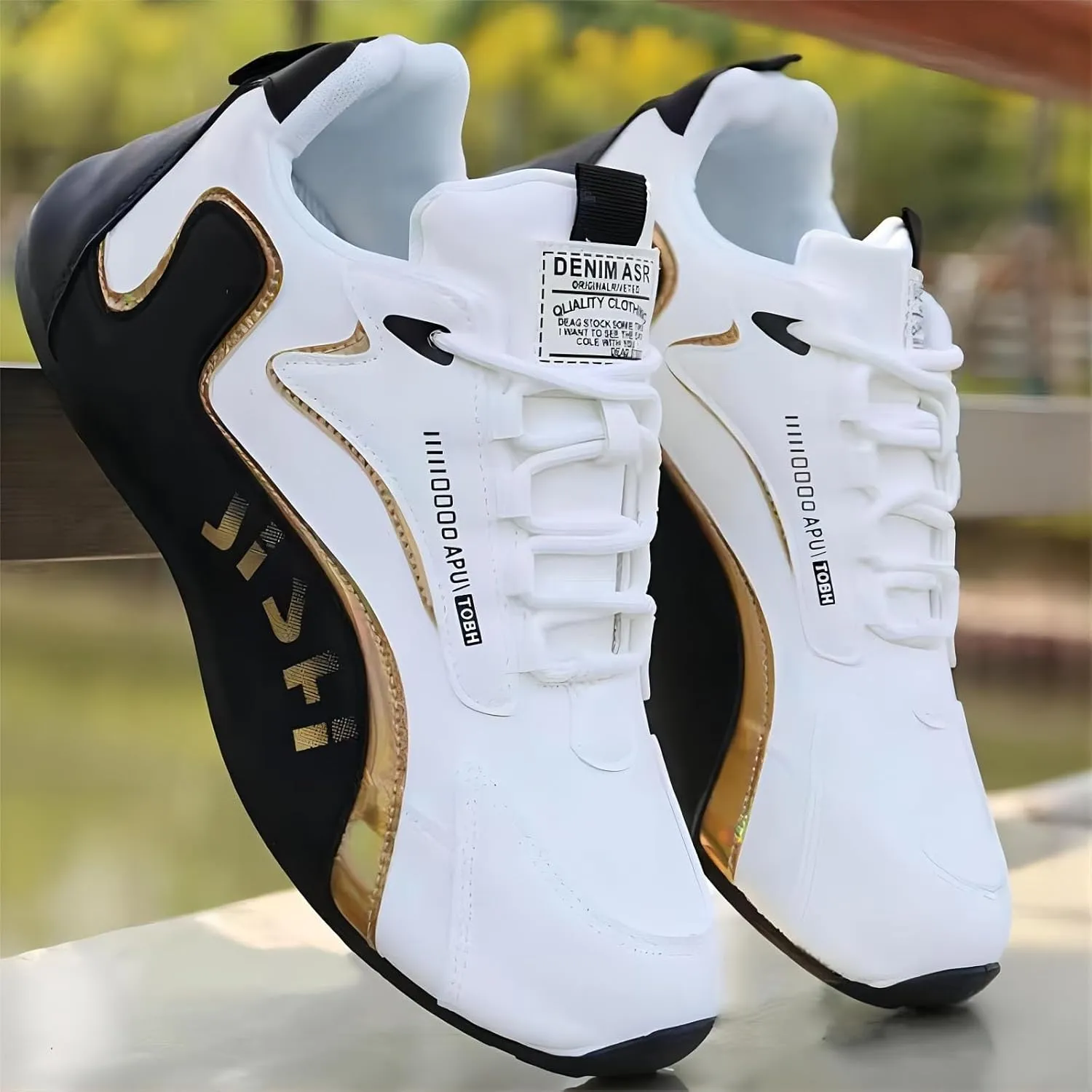 Mens Slip on Sneakers Slip on Sneakers Men Lightweight Sport Gym Jogging Walking Sneakers Men's Slip-On