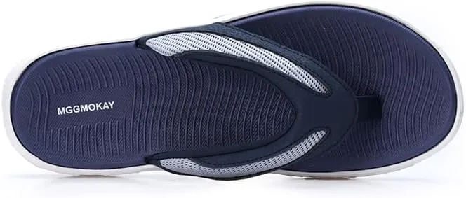MGGMOKAY Men's flip flops Fashion Thong Sandals Comfort outdoor Slippers