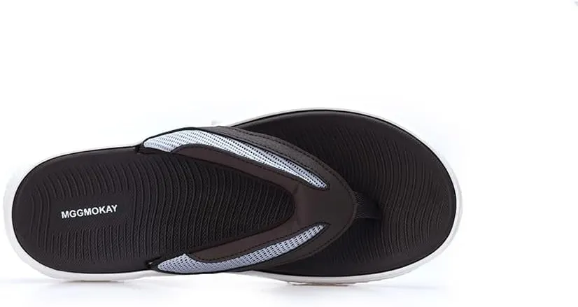 MGGMOKAY Men's flip flops Fashion Thong Sandals Comfort outdoor Slippers