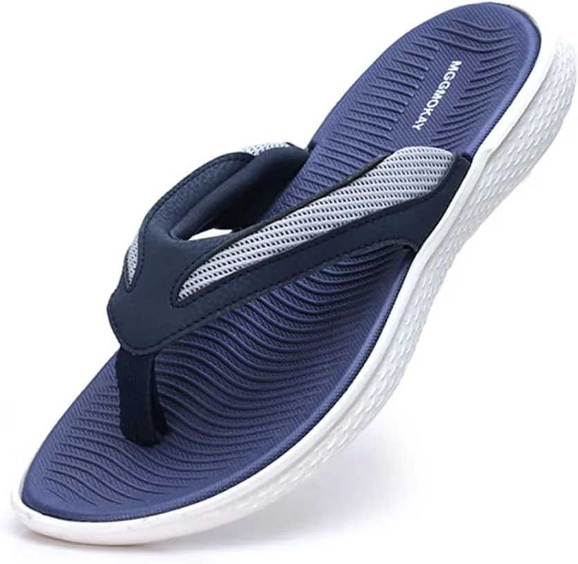 MGGMOKAY Men's flip flops Fashion Thong Sandals Comfort outdoor Slippers