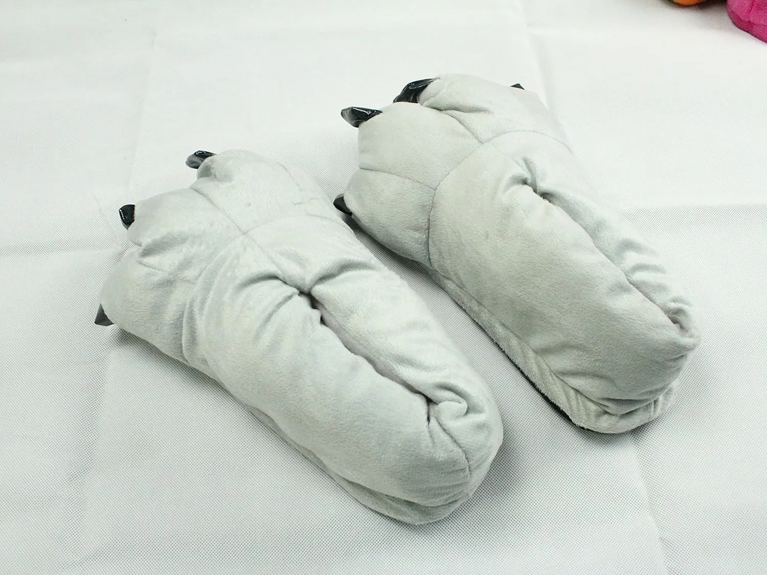 MizHome Unisex Soft Paw Claw Home Slippers Animal Costume Shoes