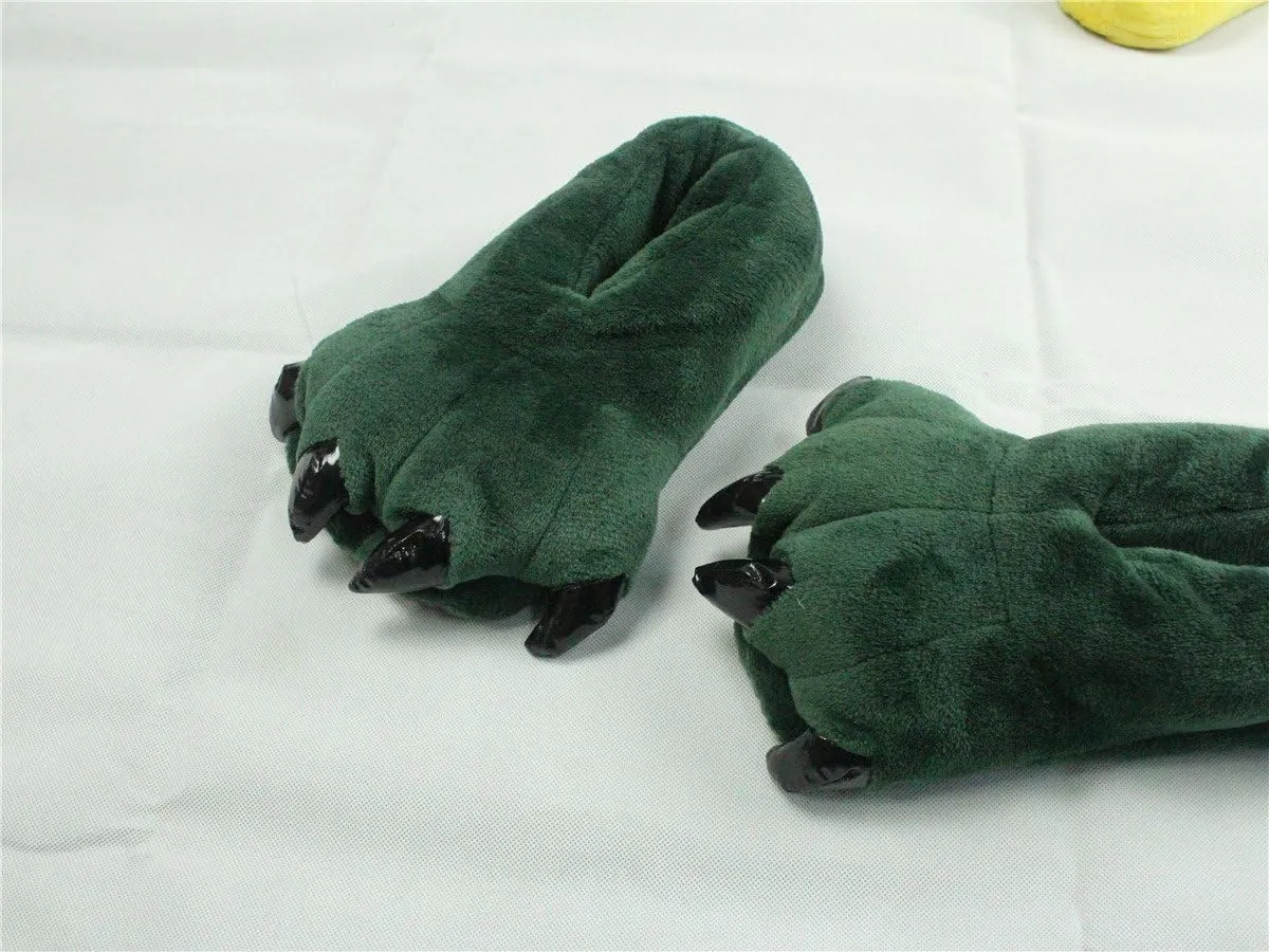 MizHome Unisex Soft Paw Claw Home Slippers Animal Costume Shoes