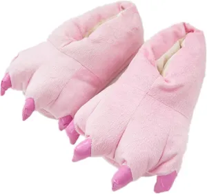 MizHome Unisex Soft Paw Claw Home Slippers Animal Costume Shoes