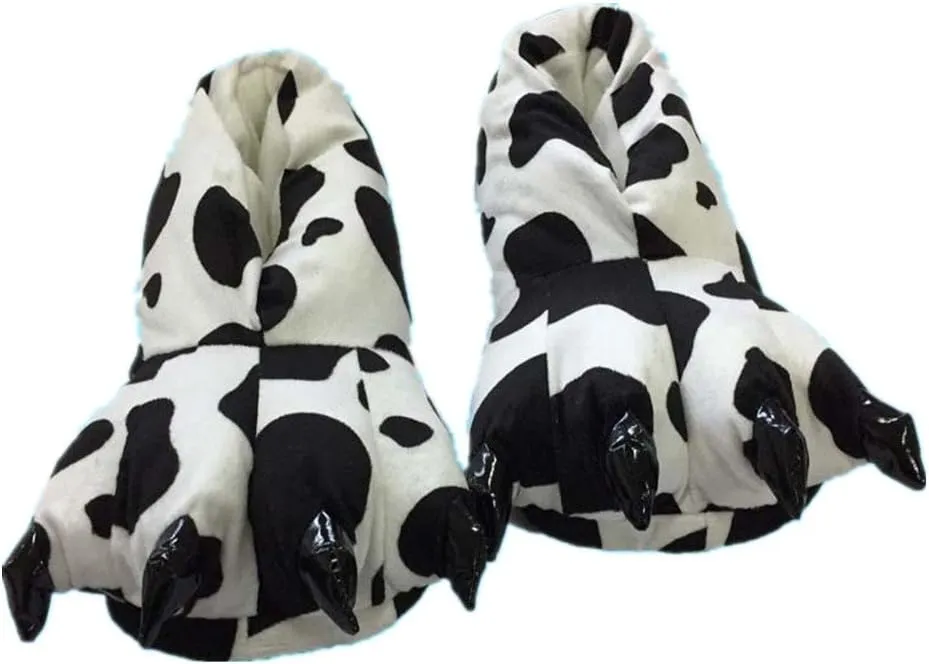 MizHome Unisex Soft Paw Claw Home Slippers Animal Costume Shoes