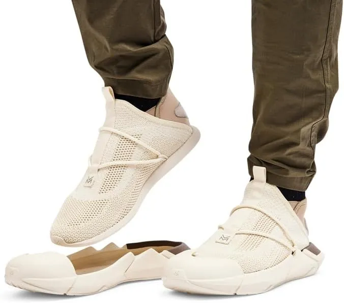 MUVEZ Dual Sole Indoor Outdoor Slippers for Men, All Men Sizing