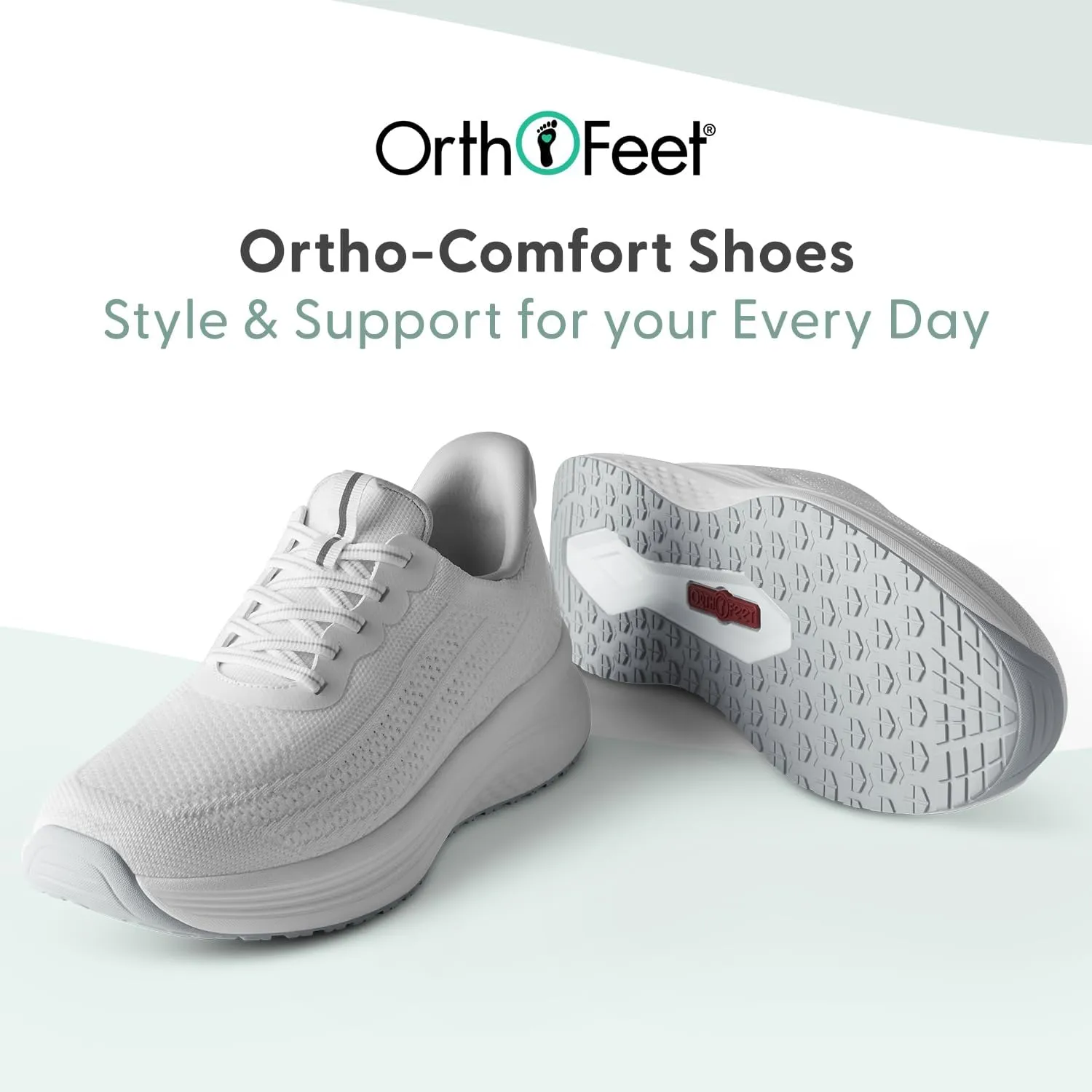 Orthofeet Women's Orthopedic Hands-Free Nira Slip-On Sneakers