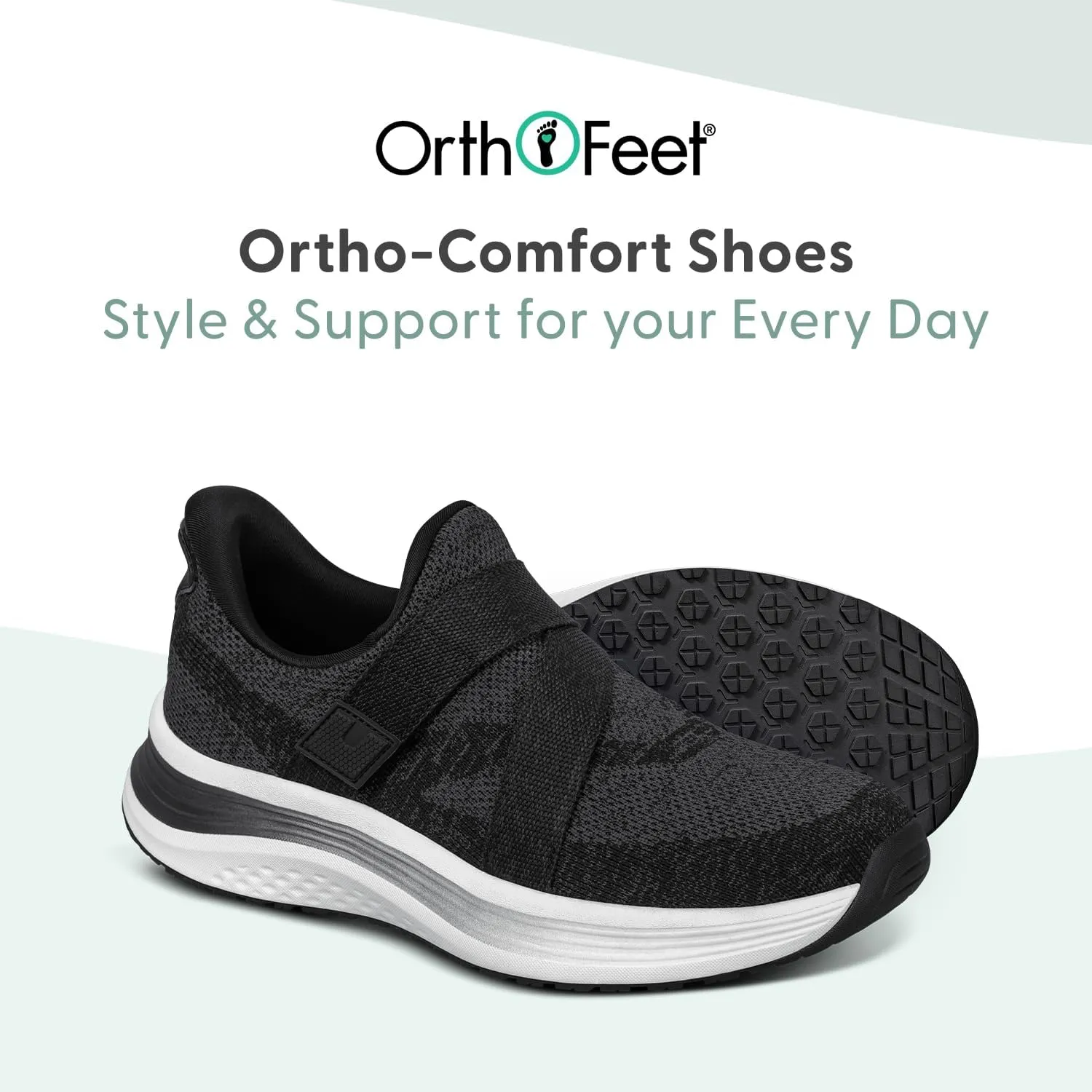 Orthofeet Women's Orthopedic Naya Slip On Sneakers