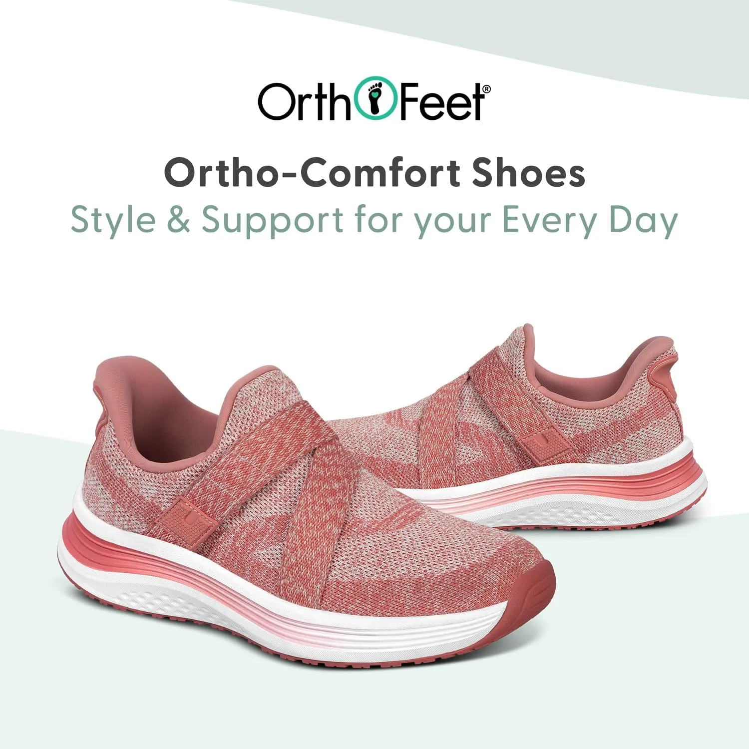 Orthofeet Women's Orthopedic Naya Slip On Sneakers