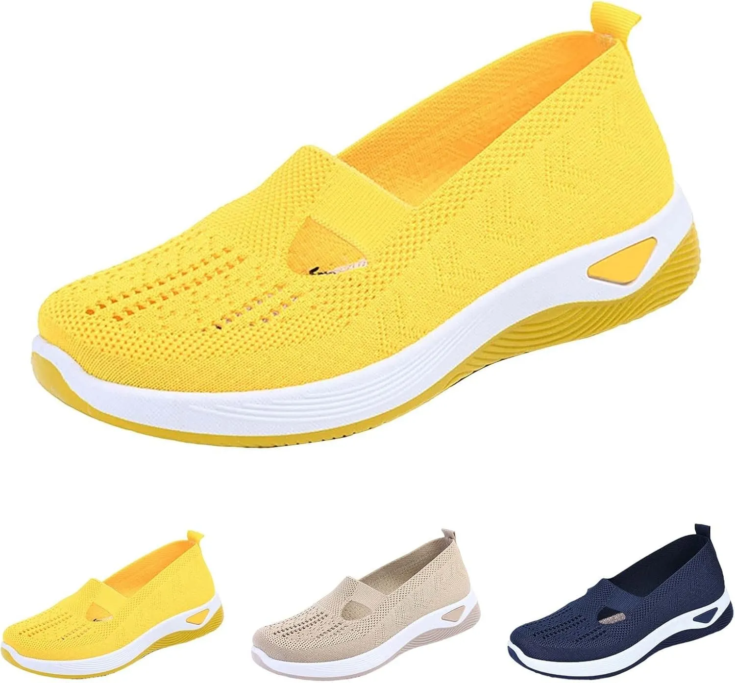 Orthopedic Shoes for Women 2025 New Women's Woven Mens Tennis Shoes Wide Feet Men Casual Dress Shoes Chunky Sneakers Black Tennis Shoe Loafers Casual Slip On
