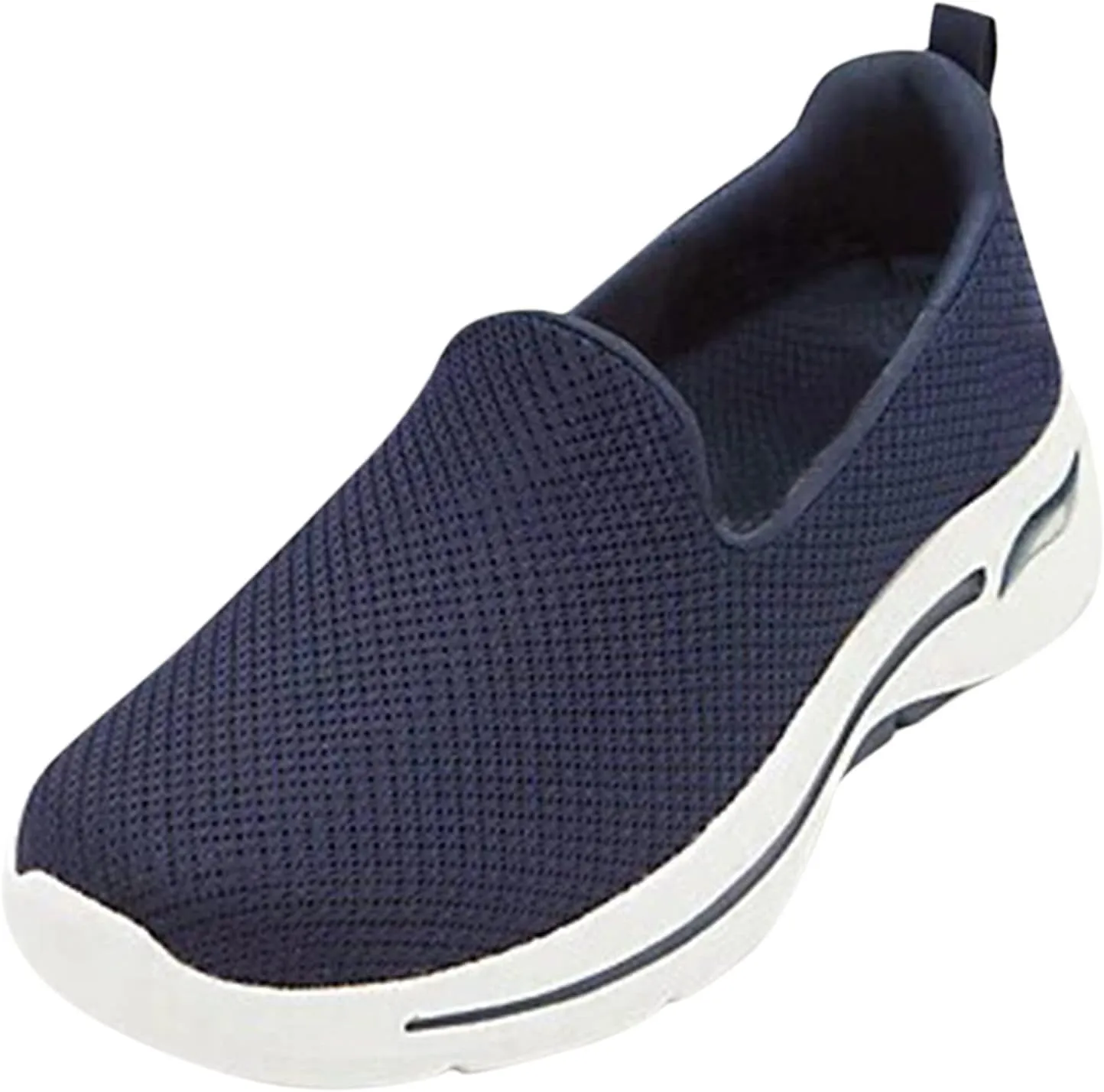Orthopedic Shoes for Women Casual Shoes for Walking Slip on Sneakers Flat Walking Canvas Slip On Sneakers Running Shoes